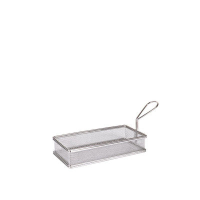 Cesto Inox Orio Retangular 21.5X10.5X4.5cm